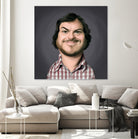 Jack Black by Rob Snow on GIANT ART - gray digital painting