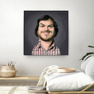 Jack Black by Rob Snow on GIANT ART - gray digital painting