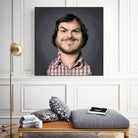 Jack Black by Rob Snow on GIANT ART - gray digital painting