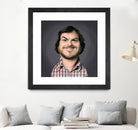 Jack Black by Rob Snow on GIANT ART - gray digital painting