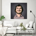 Jack Black by Rob Snow on GIANT ART - gray digital painting