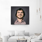 Jack Black by Rob Snow on GIANT ART - gray digital painting