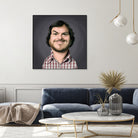 Jack Black by Rob Snow on GIANT ART - gray digital painting