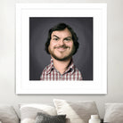 Jack Black by Rob Snow on GIANT ART - gray digital painting