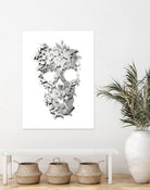 Simple Skull by Ali Gulec on GIANT ART - white digital drawing