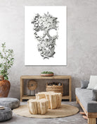 Simple Skull by Ali Gulec on GIANT ART - white digital drawing