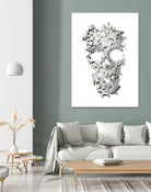 Simple Skull by Ali Gulec on GIANT ART - white digital drawing