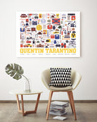 Quentin Tarantino by Maria Suarez-Inclan on GIANT ART - yellow digital drawing