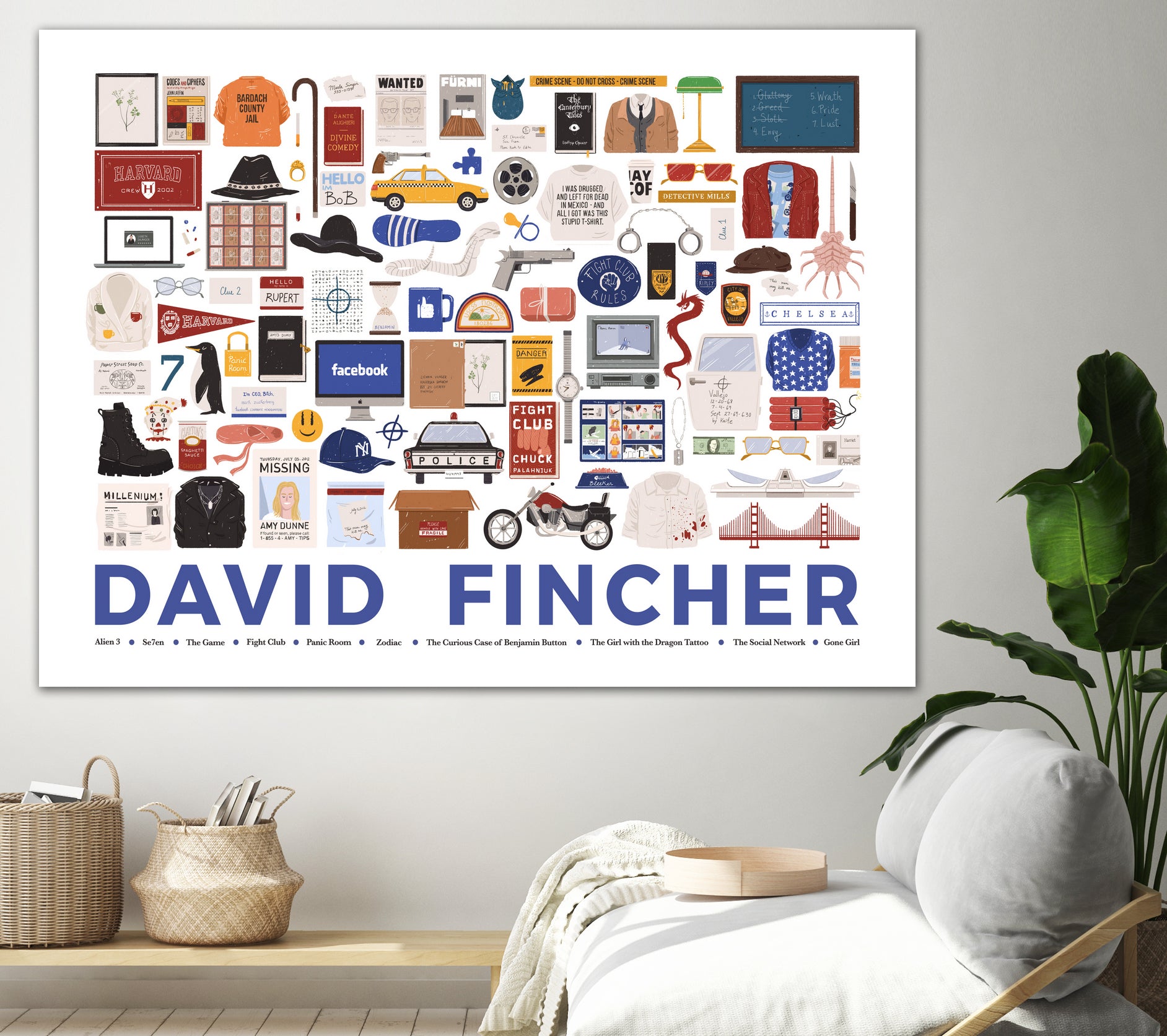 David Fincher by Maria Suarez-Inclan on GIANT ART - digital drawing