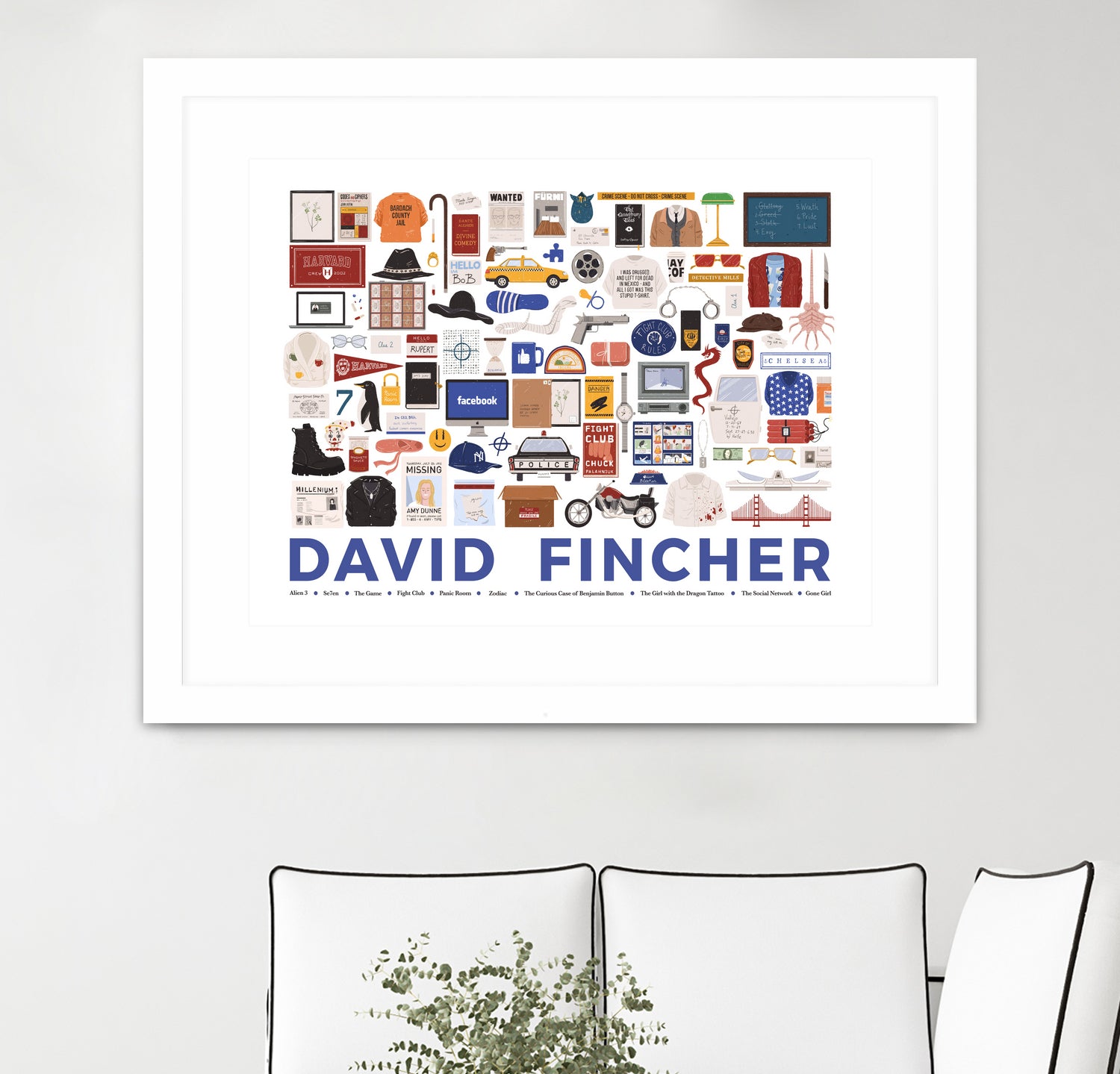 David Fincher by Maria Suarez-Inclan on GIANT ART - digital drawing