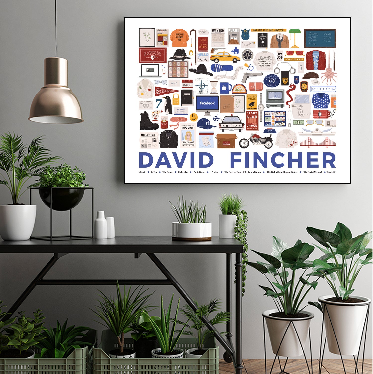 David Fincher by Maria Suarez-Inclan on GIANT ART - digital drawing