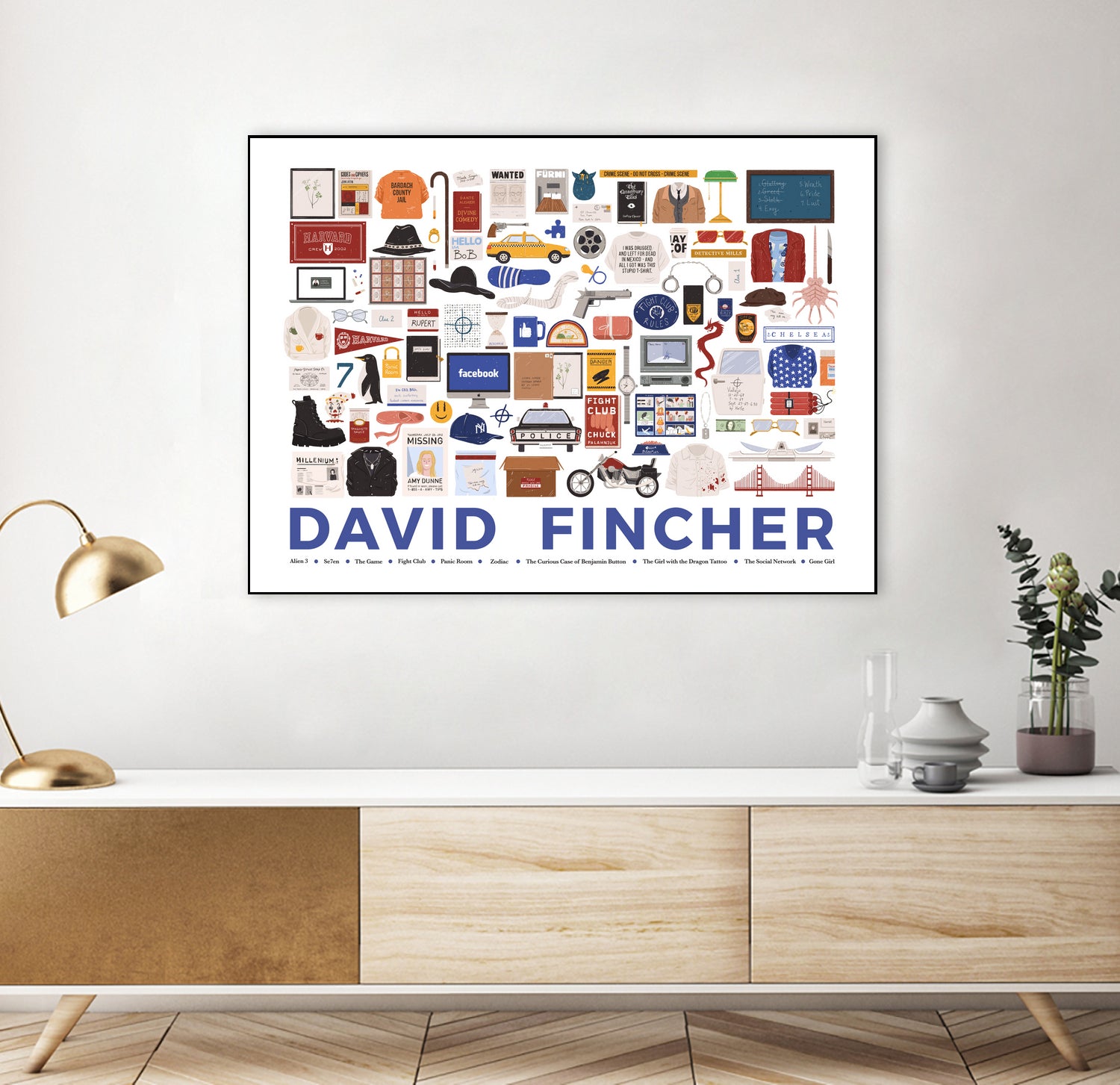 David Fincher by Maria Suarez-Inclan on GIANT ART - digital drawing