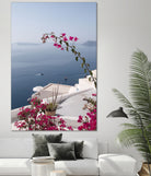 Santorini Oia #1 #wall #art by Anita & Bella Jantz on GIANT ART - blue photo manipulation