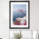 Santorini Oia #1 #wall #art by Anita & Bella Jantz on GIANT ART - blue photo manipulation