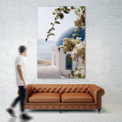 Santorini Oia #3 by Anita & Bella Jantz on GIANT ART - blue photo manipulation