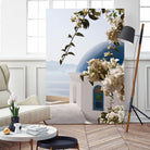 Santorini Oia #3 by Anita & Bella Jantz on GIANT ART - blue photo manipulation