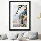 Santorini Oia #3 by Anita & Bella Jantz on GIANT ART - blue photo manipulation