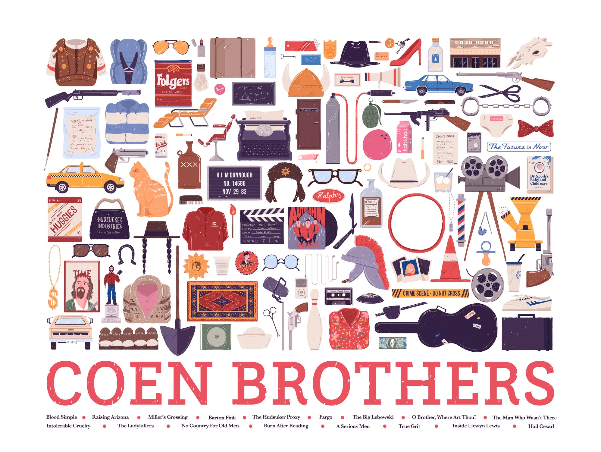 Coen Brothers by Maria Suarez-Inclan on GIANT ART - digital drawing