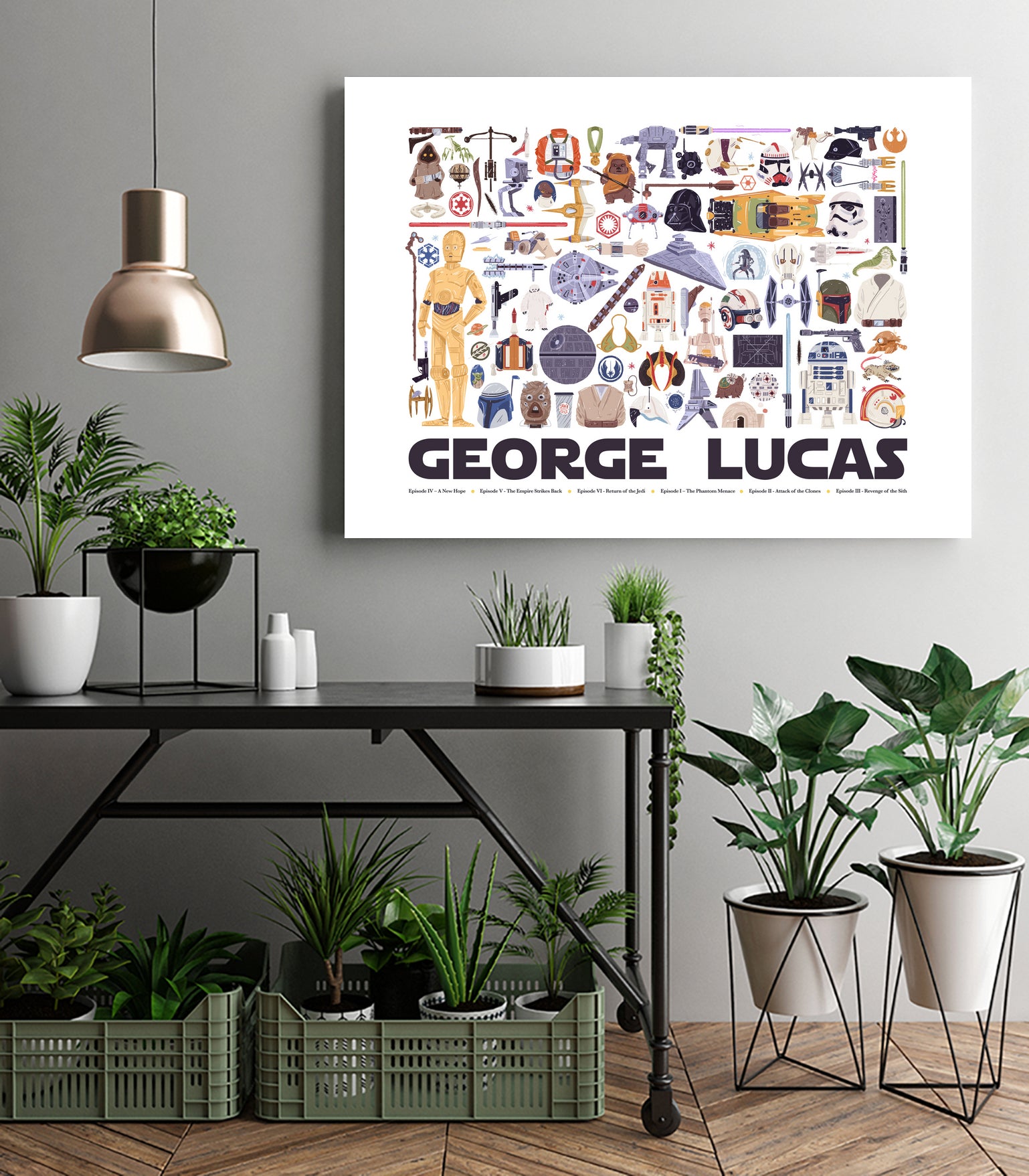 George Lucas by Maria Suarez Inclan on GIANT ART - digital drawing