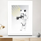 Stormtrooper Panda by Koen Cheung Mok on GIANT ART - white digital drawing