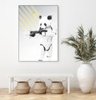 Stormtrooper Panda by Koen Cheung Mok on GIANT ART - white digital drawing