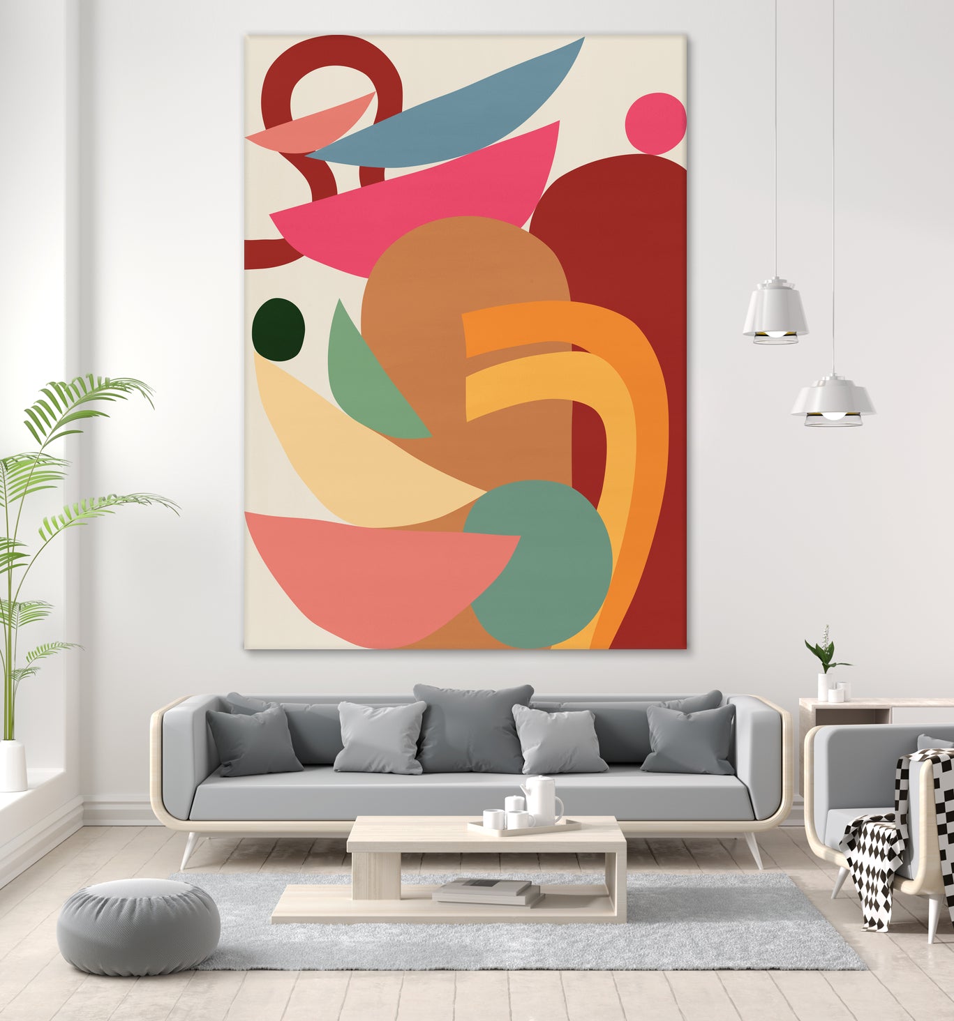 Organic design 08 by Vitor Costa on GIANT ART - orange digital painting