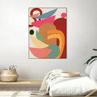 Organic design 08 by Vitor Costa on GIANT ART - orange digital painting