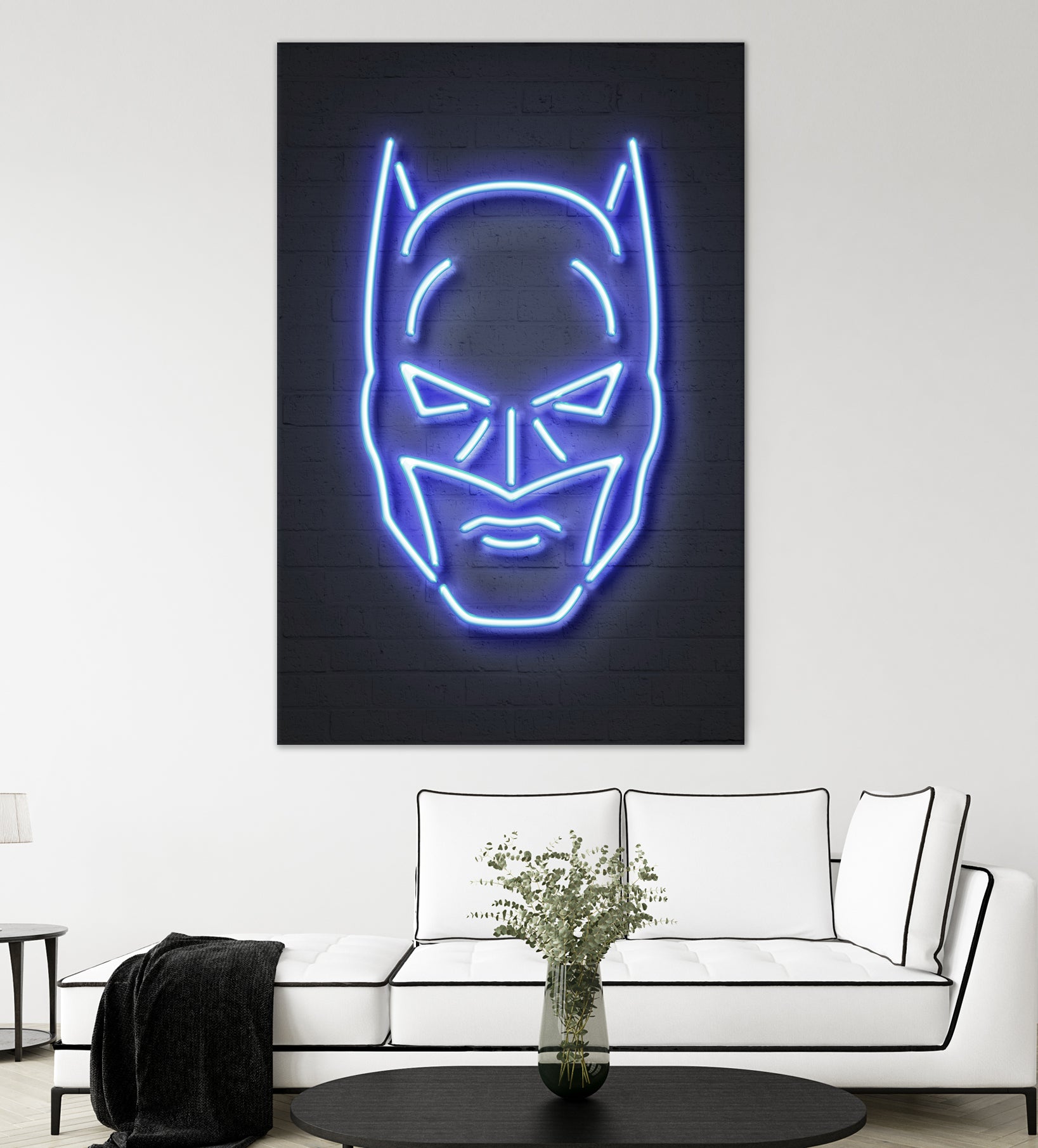 Batman by Octavian Mihai Mielu on GIANT ART - blue 3d art