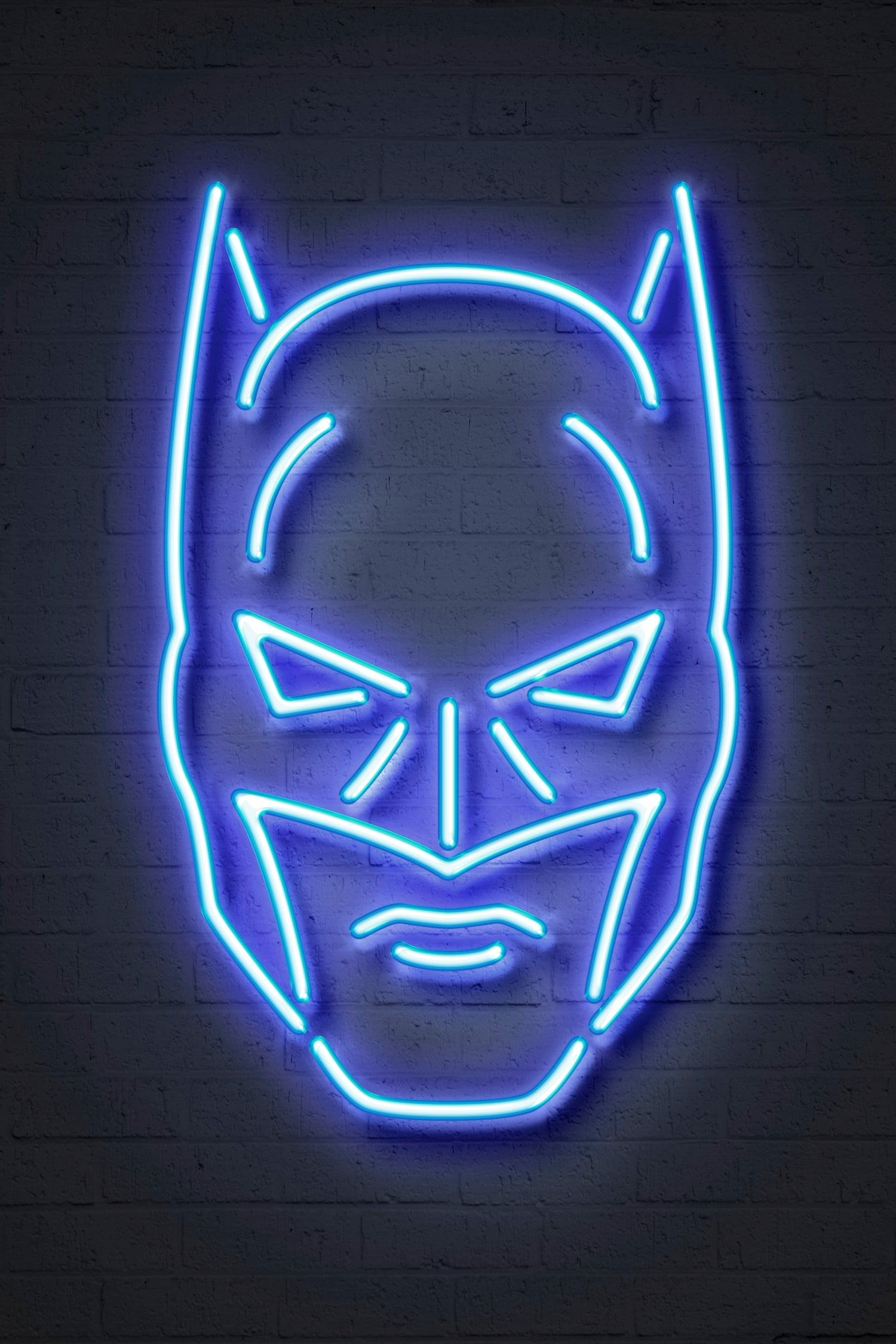 Batman by Octavian Mihai Mielu on GIANT ART - blue 3d art