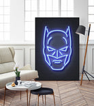 Batman by Octavian Mihai Mielu on GIANT ART - blue 3d art