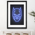 Batman by Octavian Mihai Mielu on GIANT ART - blue 3d art