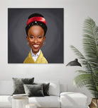 Amanda Gorman by Rob Snow on GIANT ART - yellow digital painting