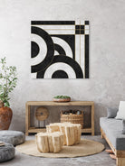 Geometric Marble by M.TERESA HERNANDEZ on GIANT ART - black digital painting