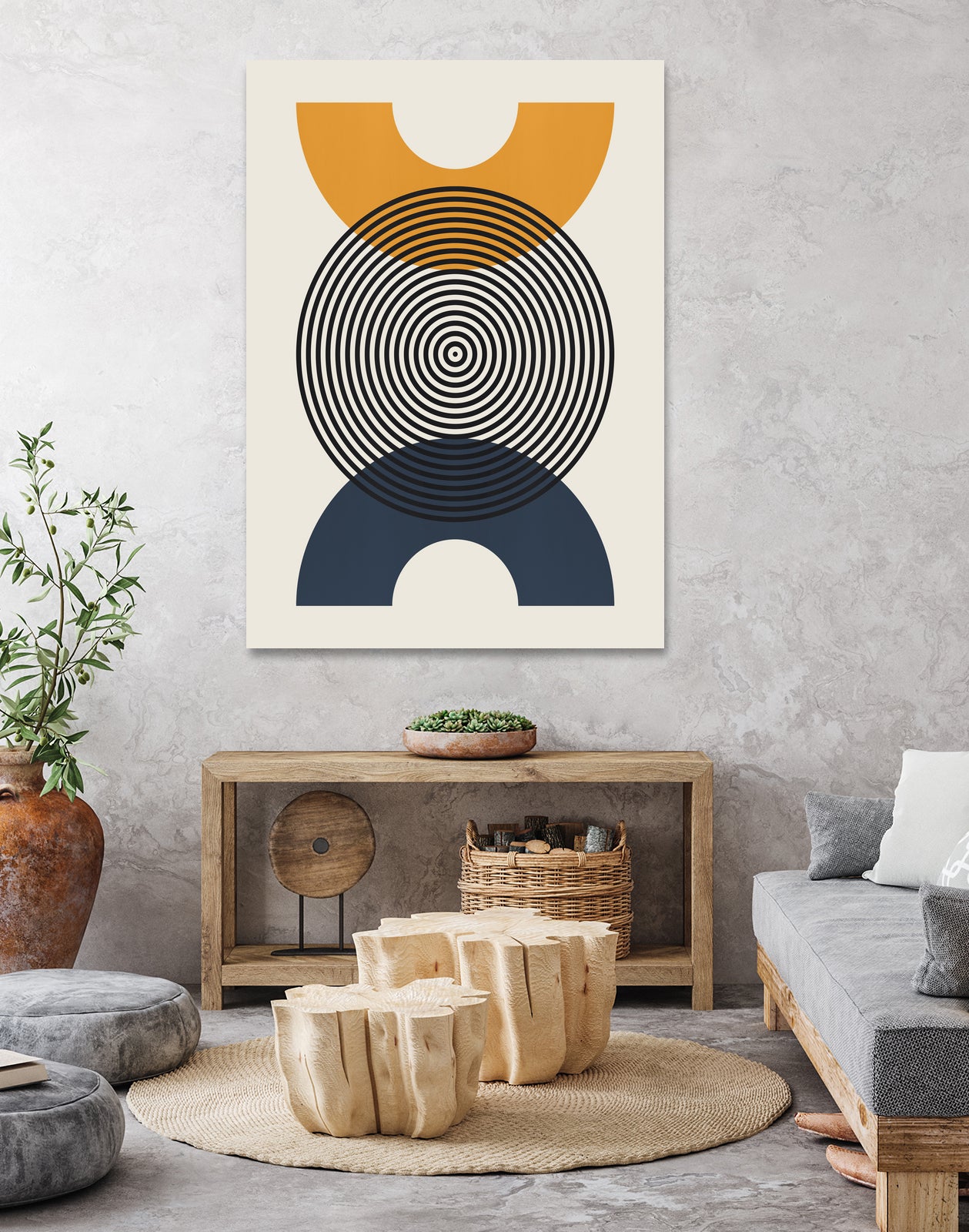 Simplicity VI by Vitor Costa on GIANT ART - blue digital painting