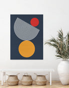 Simplicity XII by Vitor Costa on GIANT ART - blue digital painting