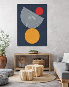 Simplicity XII by Vitor Costa on GIANT ART - blue digital painting