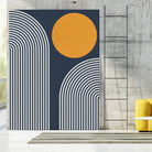 Simplicity XX by Vitor Costa on GIANT ART - orange digital painting