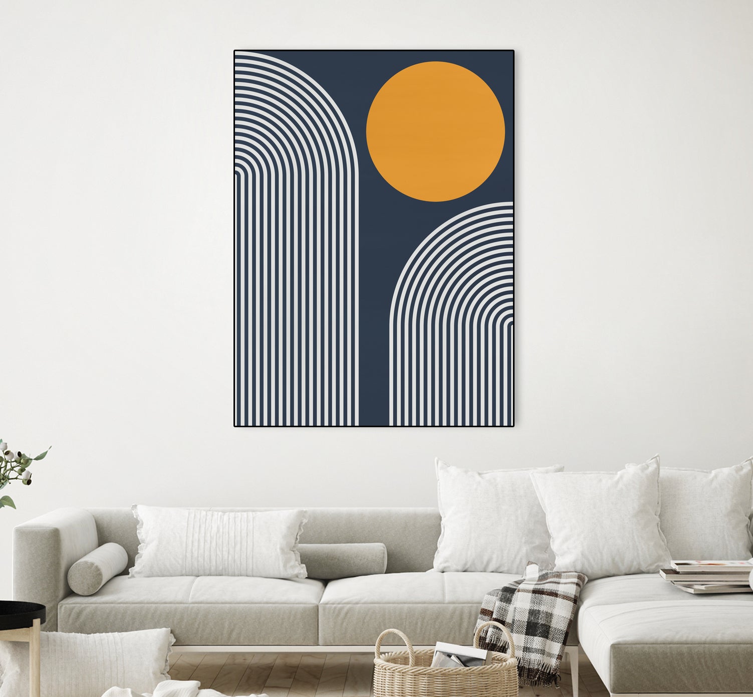 Simplicity XX by Vitor Costa on GIANT ART - orange digital painting