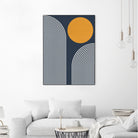 Simplicity XX by Vitor Costa on GIANT ART - orange digital painting