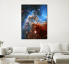 Monkey Head Nebula by Ed Trickett on GIANT ART - blue photo manipulation