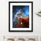 Monkey Head Nebula by Ed Trickett on GIANT ART - blue photo manipulation