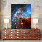 Monkey Head Nebula by Ed Trickett on GIANT ART - blue photo manipulation