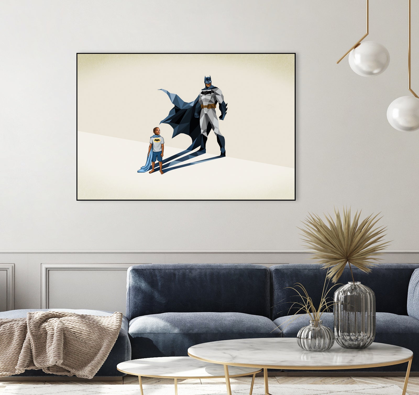 Dark Knight by Jason Ratliff on GIANT ART - blue digital drawing