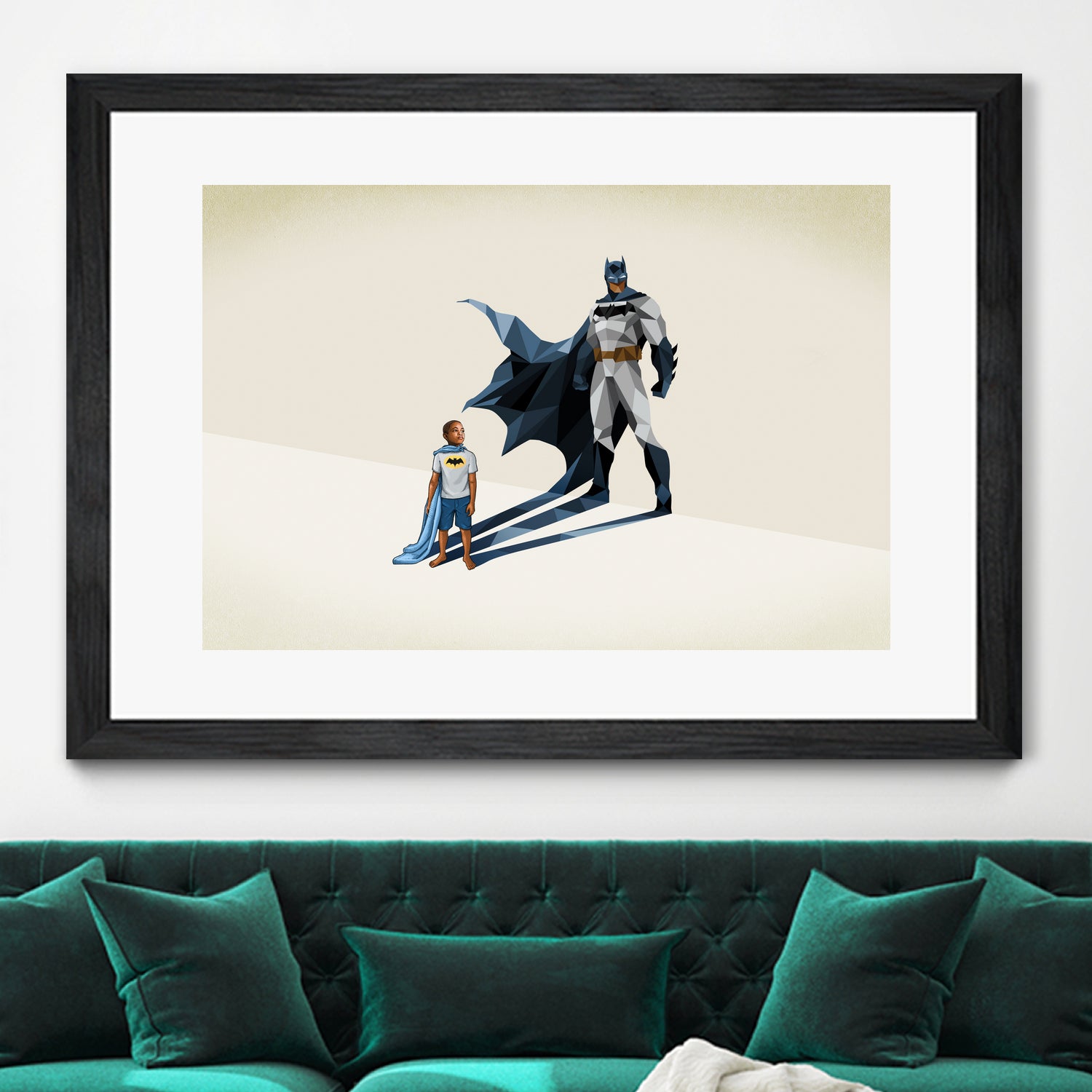 Dark Knight by Jason Ratliff on GIANT ART - blue digital drawing