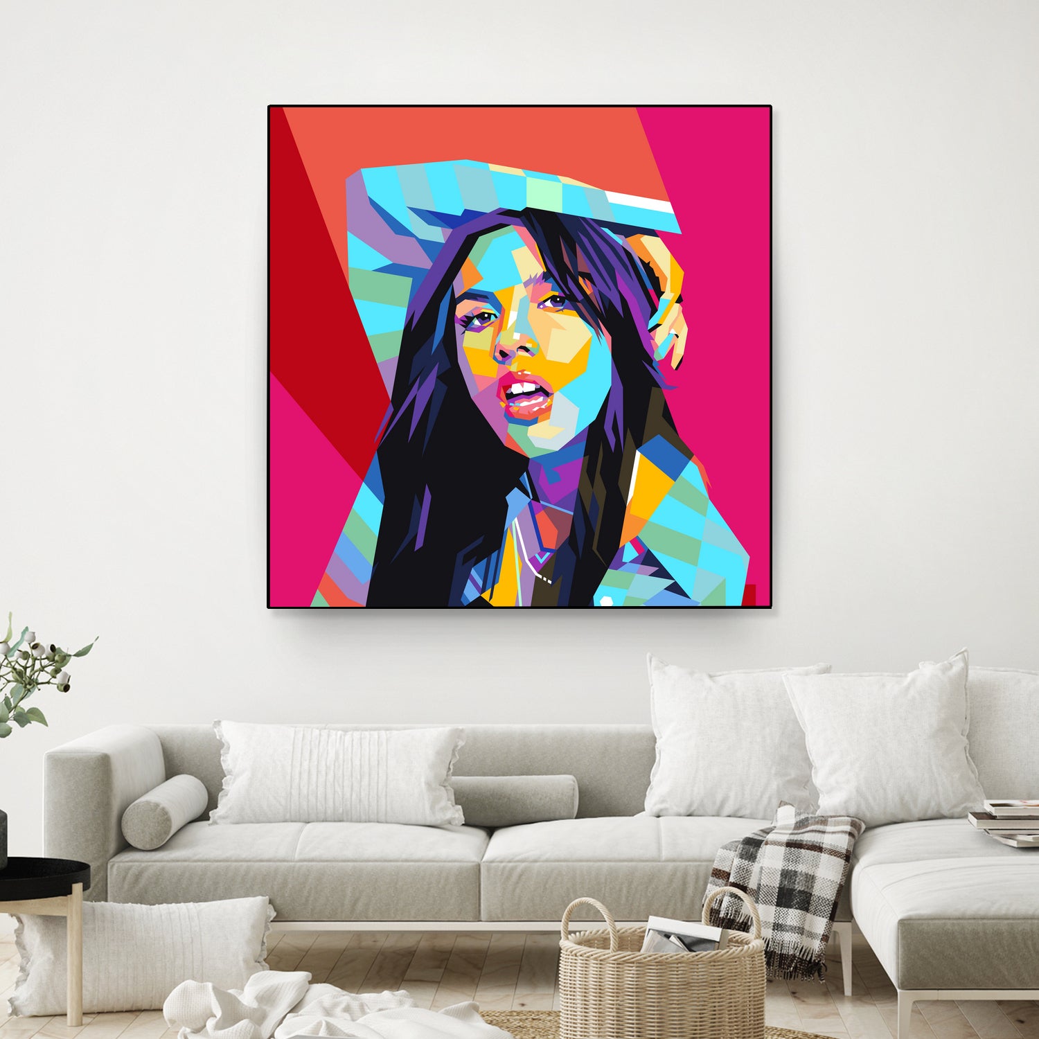 Olivia Rodrigo Pop Art WPAP by Laksana Ardie on GIANT ART - yellow digital drawing