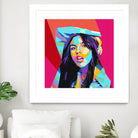 Olivia Rodrigo Pop Art WPAP by Laksana Ardie on GIANT ART - yellow digital drawing