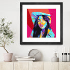 Olivia Rodrigo Pop Art WPAP by Laksana Ardie on GIANT ART - yellow digital drawing