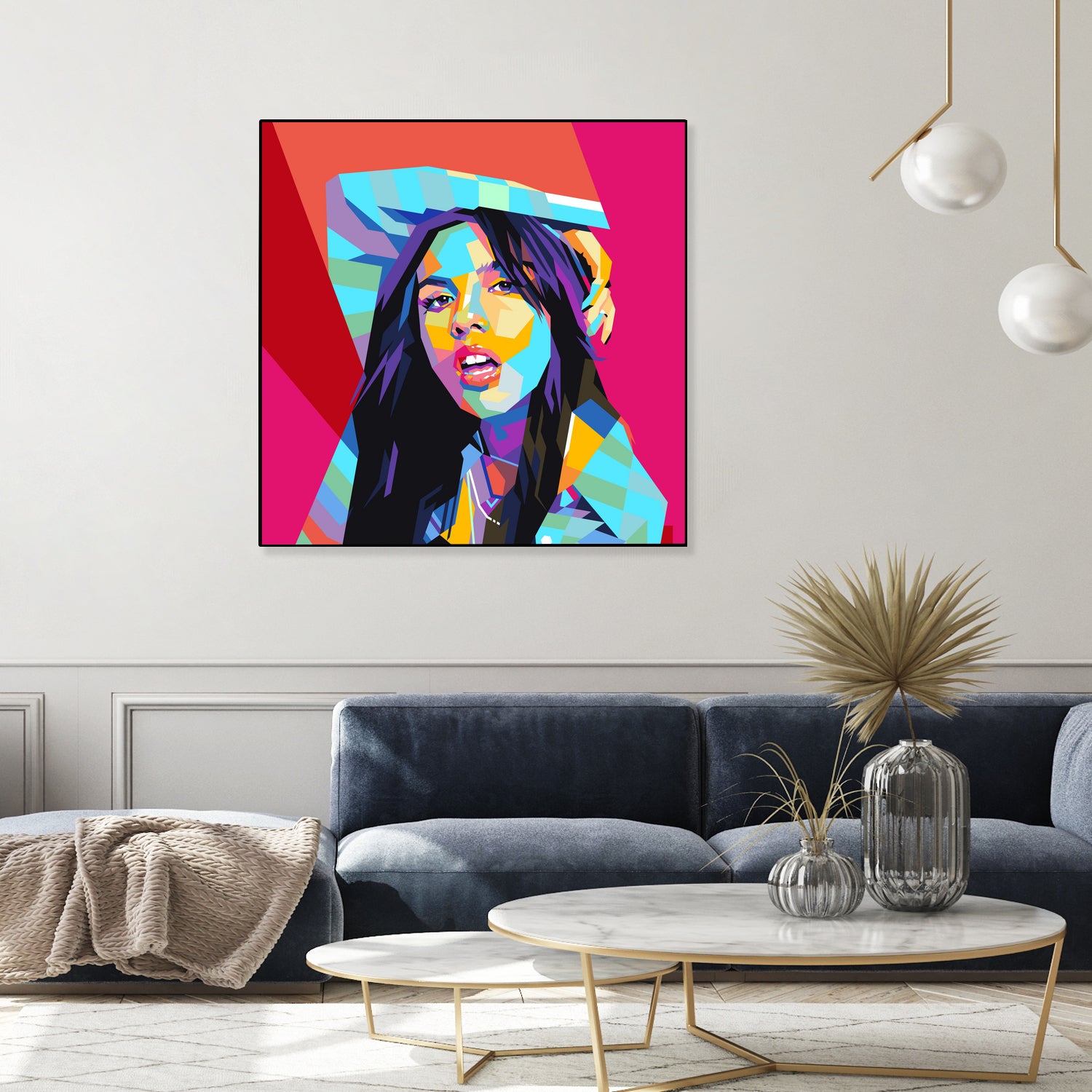 Olivia Rodrigo Pop Art WPAP by Laksana Ardie on GIANT ART - yellow digital drawing