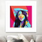 Olivia Rodrigo Pop Art WPAP by Laksana Ardie on GIANT ART - yellow digital drawing