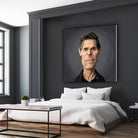 Willem Dafoe by Rob Snow on GIANT ART - black digital painting